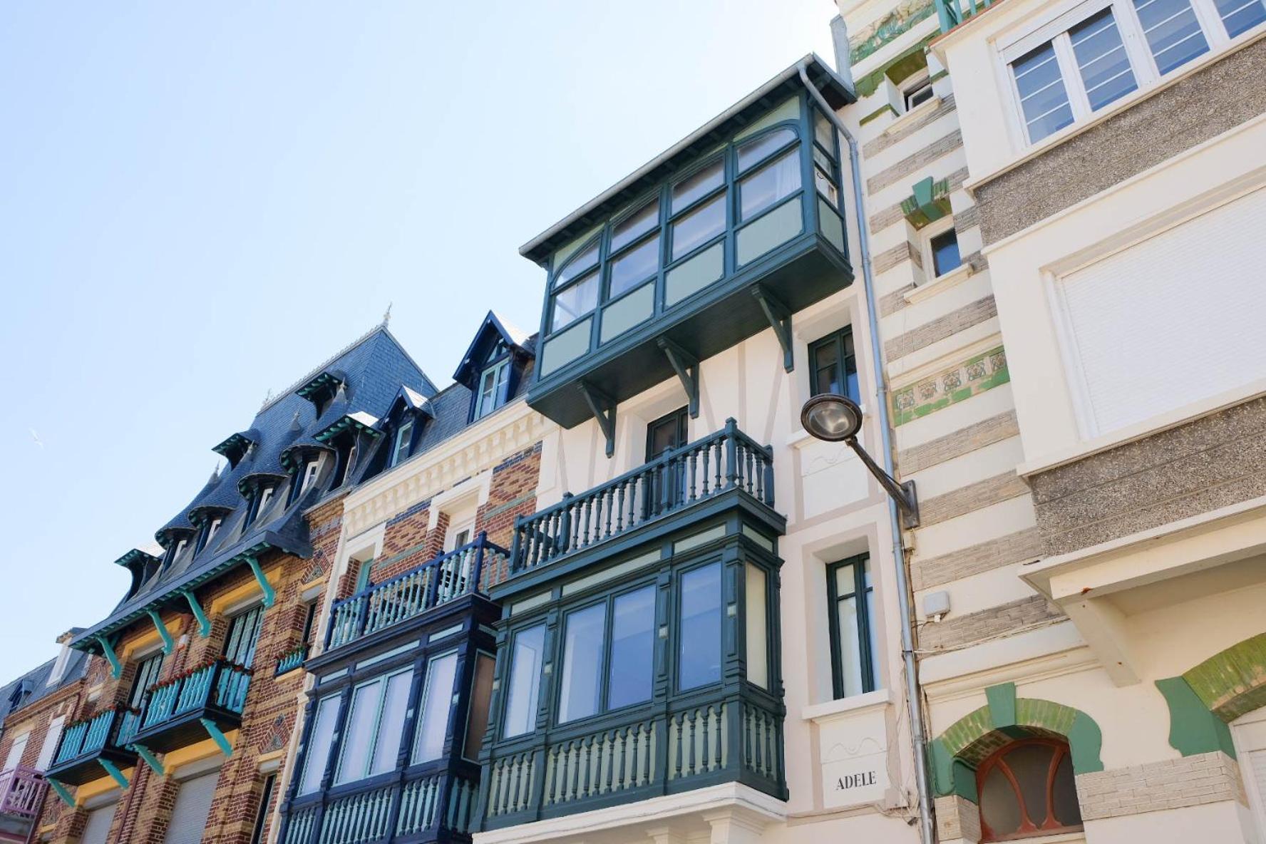 Villa Adele, Bow-Window Vue Mer - Appt 02 Мер-ле-Бен Экстерьер фото