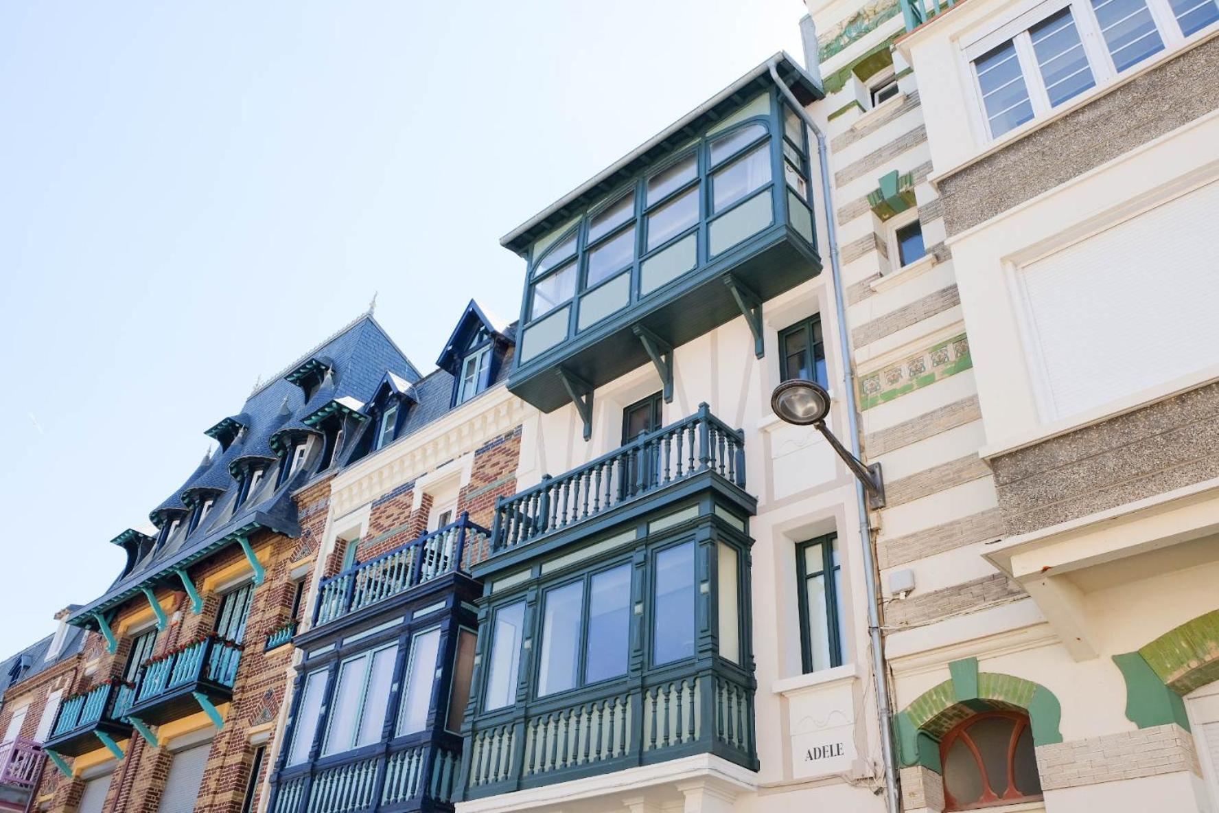 Villa Adele, Bow-Window Vue Mer - Appt 02 Мер-ле-Бен Экстерьер фото
